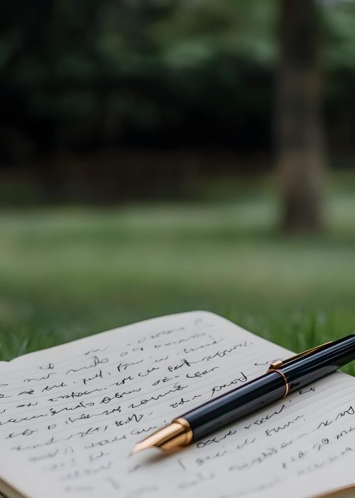 open-notebook-with-handwritten-notes-mental-health